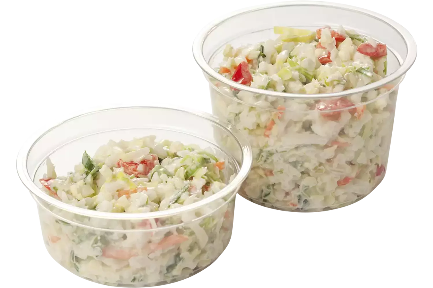 Huissalade tray 5x200gr kist 2 trays